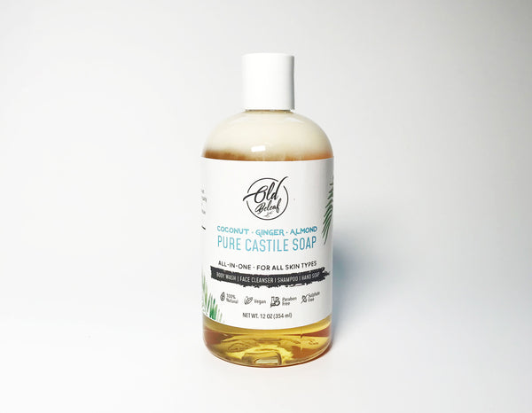 Coconut Ginger Almond Pure Castile Soap